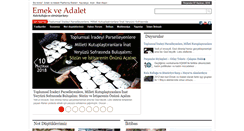 Desktop Screenshot of emekveadalet.org